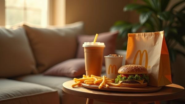 Savourez les délices de McDonald's livrés chez vous